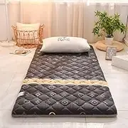 Japanese Floor Mattresses - Single and Double, Comfortable and Breathable, Roll Up and Fold, Portable Sleeping Pad for Floor, Guest Bed and Sofa.(3,120x200cm)