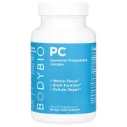 BodyBio, PC, Liposomal Phospholipid Complex, 60 Non-GMO Softgels (650 mg per Softgel)
