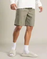 [Lucid] Lucid Men's Harmonic Walk Shorts in Olive Green Size 32 32 Olive Green
