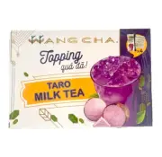 Vietnamese Taro Iced Milk Tea with Topping 400G Wang Cha VietsWay USA Seller