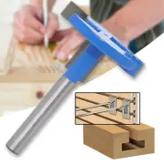 Straight Shank T Slot Router Bit 1/4 Inch T-Track Milling Cutter Woodwork Tool