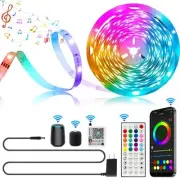Smart WiFi LED Lights for Bedroom, 19ft, 180LEDs, Music Sync, Color Changing,...