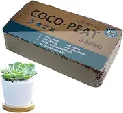Coco Coir Brick, Potting Mixes Blocks, Coco Coir Brick for Plants Natural Compressed Starting Mix for Gardening Potting Substrate