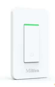 Milfra Smart Wall Light Switch-Smart WiFi Light Switch,Single Pole