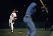 Baltimore Orioles Jim Palmer in action vs Minnesota Twins Baltimor- Old Photo