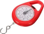 SOLUSTRE Mini Spring Balance Scale Portable Weighing Scale for Luggage Suitcase Weight Hook Handheld Electronic