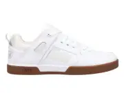 DVS Men's Comanche LT Skate Shoe White/Gum - DVF0001300-100, White/Gum