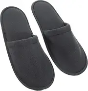 6 Pack Hotel Slippers Spa Indoor Men's Disposable Slippers Thick Comfortable for Guests