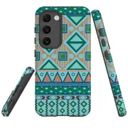For Samsung Galaxy S23 Case Shielding Cover, Bohemian Pattern