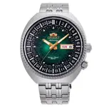ORIENT東方錶 男 WORLD TIME系列 世界時錶 漸層綠 機械腕錶(RA-AA0E02E)