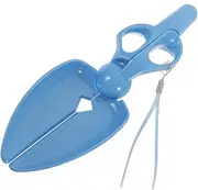 BESPORTBLE 1PC Scissors Shape Poop Pickup Tool Portable Pet Waste Scooper for Dogs Cats Durable Cleaning Shovel for Indoor Outdoor Use Easy One Handed Operation