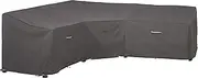Classic Accessories Ravenna Water-Resistant 100 Inch Patio V-Shaped Sectional Lounge Set Cover, Patio Furniture Covers