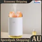 Salt Stone Air Humidifier USB Aromatherapy Essential Oil Diffuser (White) AU