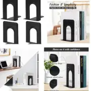 Book Ends Sturdy Bookends for Shelves, Universal Book End Heavy-Duty, Nonskid M