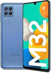 [Samsung] Galaxy M32 SIM Free Smartphone 6.4 Inch Android Mobile Phone 6GB RAM 128GB Memory Blue UK Version
