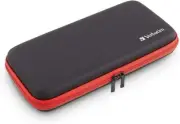 Verbatim 99800 Nintendo Switch Carrying Case Black/Red