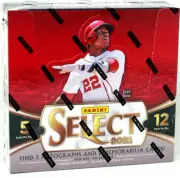 2021 PANINI SELECT BASEBALL HOBBY 12 BOX CASE BLOWOUT CARDS
