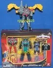 Power Rangers Mystic Force Mini Titan Megazord New Disney Store exclusive set 7"