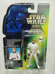Star Wars Potf2 European Tri-Logo Luke Stormtrooper Action Figure ~ Misp