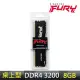 【Kingston Fury】Beast 獸獵者DDR4-3200 8GB PC用超頻記憶體(KF432C16BB/8)