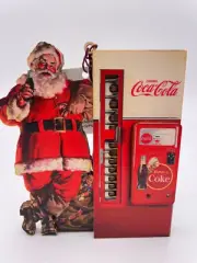 Ginger Cottages -Coca-Cola Santa Coke Machine Orn (CCO104) 4.5"- #84.5104