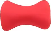 B Baosity Travel Microbead Pillow for Adults and Kids, Compact Design, 38x20cm - Red