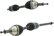 Front CV Axle Shaft Assembly Driver Passenger Pair 2pc Compatible With S40 C30 C70 FWD