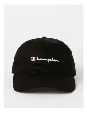 [Champion] Juniors Script Black Cap
