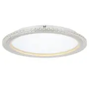 Telbix Lighting Elie 50 32W LED Oyster 3CCT Non-Dim - Chrome