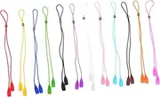 [Tofficu] 12pcs Adjustable Silicone Eyewear Retainer Strap Slip Glasses Holder Cord for Secure Eyeglasses Protection Lightweight and Durable