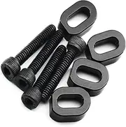 4Pcs RC Crawler Car Aluminum Fixing Motor Base Reinforcement for TRAXXAS 1/5 X-Maxx 6S 8S Monster Truck RC Car
