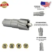 Carbide Tipped Annular Cutter 1-5/8" Diameter - Ideal for Magnetic Drill Press