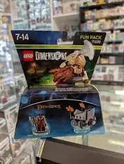 Lego Dimensions Lord Of The Rings 71220 Gimli & Axe Chariot LOTR *broken seal*