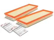 Air Filter Set For 12-17 Fiat 500 1.4L 4 Cyl Lounge Sport c Gucci Pop WS91B9 (for: Fiat)