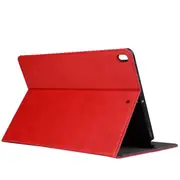 MCC iPad 9.7" Smart Folio Leather Case Cover 2017 iPad5 Skin Apple inch [Red]