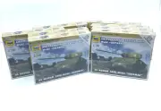 Set of 8 Model 1/100 15mm Zvezda US Medium Tank M4A2 Sherman WWII Tank NEW