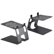 Desktop Speaker Stands, Metal Speaker Stands Support Studio Bookshelf Stand