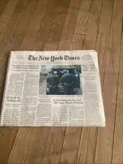 May 22, 2002 The New York Times War On Terror Full-Newspaper