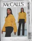 McCalls M7580 Beaute by J'adore Top and Pants Size 14 -22 Plus Size