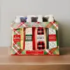 4 Assorted Hand Soaps Orange Rosemary/Merry Berry/Pomegranate Lemon/Peppermint