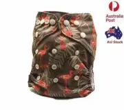 Reusable Baby Nappies Modern Cloth Nappy Waterproof Baby Girl Girly Nappies D277