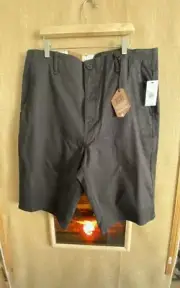 NWT Volcom Prowler short men’s black stretch shorts size 40 regular relaxed