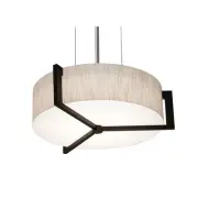 AFX APP1214MB-JT Apex 2 Light 15"W Suspension Pendant - Brown
