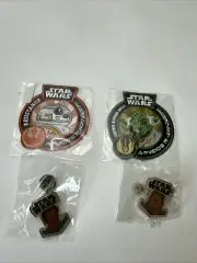 Funko Star Wars Patches And Pins Yoda Lando BB8 Chewbacca NEW Collectibles