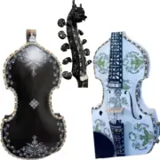 Hardanger fiddle Norwegian fiddle 4/4 violin 4*5 strings ,Rare baroque style