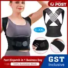 Adjustable Posture Corrector Clavicle Support Back Straight Shoulders Correct AU