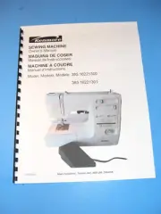 Kenmore 385.16221300 Sewing Machine Instruction Manual - Printed
