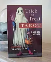 Trick or Treat Tarot Deck & Book Boxed Kit w/ 216 Page Guidebook - Sealed / New