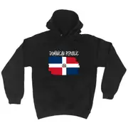 Dominican Republic Country Flag Nationality - Hoodies Hoodie