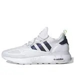 日韓代購 ADIDAS ZX 2K BOOST 黑白藍 透氣 輕便 高彈 運動慢跑鞋 FX8489 男鞋